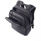 Rucksack Commute Rail Eco mit Laptopfach 15.6 Black, Farbe: schwarz, Marke: Hedgren, EAN: 5413507235380, Abmessungen in cm: 32x43x18, Bild 7 von 20