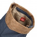 Umhängetasche Olli OT8, Farbe: grau, blau/petrol, braun, beige, Marke: Zwei, Abmessungen in cm: 24x23x9.5, Bild 8 von 9