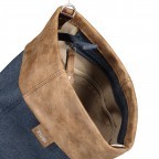 Umhängetasche Olli OT8, Farbe: grau, blau/petrol, braun, beige, Marke: Zwei, Abmessungen in cm: 24x23x9.5, Bild 9 von 9