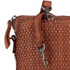 Umhängetasche Soft-Weaving Thelma B3.9786 Charming Cognac, Farbe: cognac, Marke: Harbour 2nd, EAN: 4046478044319, Abmessungen in cm: 19.5x20x3, Bild 7 von 8