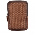 Handytasche Soft-Weaving Edith B3.2323 mit Schulterriemen Sweet Caramel, Farbe: cognac, Marke: Harbour 2nd, EAN: 4046478055605, Abmessungen in cm: 10x16.3x1.5, Bild 7 von 7