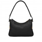 Beuteltasche Milano S 135-576 Black, Farbe: schwarz, Marke: AIGNER, EAN: 4055539359293, Abmessungen in cm: 28x16x8, Bild 3 von 8