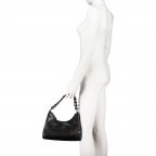 Umhängetasche Black Kroko, Farbe: schwarz, Marke: Guess, EAN: 0190231517467, Abmessungen in cm: 27x21x7, Bild 4 von 8