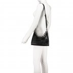 Umhängetasche Black Kroko, Farbe: schwarz, Marke: Guess, EAN: 0190231517467, Abmessungen in cm: 27x21x7, Bild 6 von 8