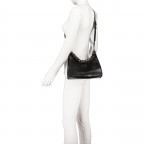 Umhängetasche Black Kroko, Farbe: schwarz, Marke: Guess, EAN: 0190231517467, Abmessungen in cm: 27x21x7, Bild 7 von 8