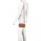 Handytasche Dalia Crossbody Bag Sahara, Farbe: beige, Marke: Abro, EAN: 4061724742054, Abmessungen in cm: 17x10x2, Bild 4 von 6