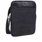 Umhängetasche Brick Lane Shoulderbag Brian XSVZ1 Black, Farbe: schwarz, Marke: Strellson, EAN: 4048835074151, Abmessungen in cm: 14x19x2, Bild 2 von 7