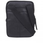 Umhängetasche Brick Lane Shoulderbag Brian XSVZ1 Black, Farbe: schwarz, Marke: Strellson, EAN: 4048835074151, Abmessungen in cm: 14x19x2, Bild 3 von 7