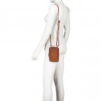 Handytasche New-Lines Britta SL.12824 Charming Cognac, Farbe: cognac, Marke: Harbour 2nd, EAN: 4046478057463, Abmessungen in cm: 11x17x1.5, Bild 4 von 6