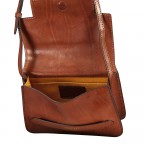 Umhängetasche Lucrezia Marrone, Farbe: cognac, Marke: The Bridge, EAN: 8033748489105, Abmessungen in cm: 25x18.5x7.5, Bild 6 von 6