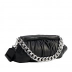 Umhängetasche / Clutch Soft Volume Ruby Silky Leather Black, Farbe: schwarz, Marke: Les Visionnaires, EAN: 4260711670046, Abmessungen in cm: 32x16x10, Bild 2 von 6