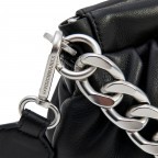 Umhängetasche / Clutch Soft Volume Ruby Silky Leather Black, Farbe: schwarz, Marke: Les Visionnaires, EAN: 4260711670046, Abmessungen in cm: 32x16x10, Bild 6 von 6