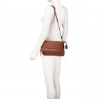 Umhängetasche / Clutch Anchor-Love Patricia AL-11147 Charming Cognac, Farbe: cognac, Marke: Harbour 2nd, EAN: 4046478057531, Bild 4 von 7