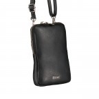 Handy- / Umhängetasche Alba 101 Schwarz, Farbe: schwarz, Marke: Flanigan, EAN: 4035486010362, Abmessungen in cm: 13x19x2.5, Bild 2 von 6