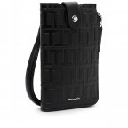 Handy- / Umhängetasche Juliane Black, Farbe: schwarz, Marke: Tamaris, EAN: 4063512065727, Abmessungen in cm: 12.5x19x2, Bild 2 von 5