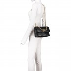 Tasche Weiß, Farbe: weiß, Marke: Hausfelder Manufaktur, EAN: 4065646010819, Abmessungen in cm: 25.5x18x8, Bild 6 von 8