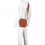 Umhängetasche Vintage 3.0 Cognac, Farbe: cognac, Marke: Hausfelder Manufaktur, EAN: 4065646006959, Abmessungen in cm: 17x21x8, Bild 5 von 6