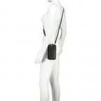 Handytasche Fashion Mobile Bag 163-180 Black Silver, Farbe: schwarz, Marke: AIGNER, EAN: 4055539453298, Abmessungen in cm: 9x17x2, Bild 4 von 6