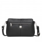 Umhängetasche Cormorano Dea, Farbe: schwarz, blau/petrol, braun, cognac, weiß, Marke: Adax, Abmessungen in cm: 24x16x8, Bild 3 von 7