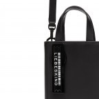 Handtasche Paper Bag Tote XXS Carter Black, Farbe: schwarz, Marke: Liebeskind Berlin, EAN: 4099593008339, Abmessungen in cm: 11.5x16.5x4.5, Bild 5 von 5