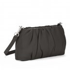 Umhängetasche / Clutch Soft Volume Lina Silky Leather Black, Farbe: schwarz, Marke: Les Visionnaires, EAN: 4262371043505, Abmessungen in cm: 28x14x4, Bild 2 von 4
