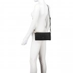 Umhängetasche / Clutch Ivy Nodo Black, Farbe: schwarz, Marke: AIGNER, EAN: 4055539480973, Abmessungen in cm: 25x13x5, Bild 6 von 7