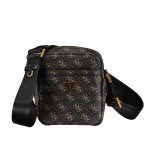 Umhängetasche Vezzola Smart Crossbag, Farbe: schwarz, braun, Marke: Guess, Abmessungen in cm: 14x17x6, Bild 1 von 6