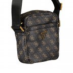 Umhängetasche Vezzola Smart Crossbag Brown Ochre, Farbe: braun, Marke: Guess, EAN: 7621701037855, Abmessungen in cm: 14x17x6, Bild 2 von 6