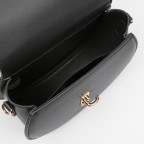 Umhängetasche Kisa Midi Saddle Black Gold, Farbe: schwarz, Marke: Seidenfelt, EAN: 4251817625979, Abmessungen in cm: 20x16.5x7, Bild 7 von 7