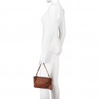 Umhängetasche Soft-Weaving-3 Michel SW-11904 Charming Cognac, Farbe: cognac, Marke: Harbour 2nd, EAN: 4046478065024, Abmessungen in cm: 23x13x3, Bild 4 von 8