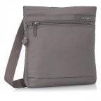 Umhängetasche Inner City Leonce mit RFID-Schutz, Farbe: schwarz, blau/petrol, taupe/khaki, Marke: Hedgren, Abmessungen in cm: 20x21.5x2, Bild 3 von 10