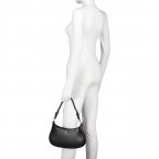 Umhängetasche Delia 135-057 Black, Farbe: schwarz, Marke: AIGNER, EAN: 4055539514180, Abmessungen in cm: 30x18x4, Bild 3 von 6