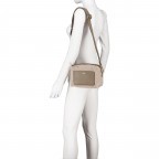 Umhängetasche Eco Fur Florian Kaia Ivory Purple, Farbe: flieder/lila, Marke: Abro, EAN: 4067278132570, Abmessungen in cm: 21x14x7, Bild 4 von 6