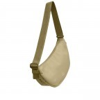 Umhängetasche Moon Bag Small Monochrome, Farbe: schwarz, blau/petrol, braun, taupe/khaki, rot/weinrot, beige, Marke: Got Bag, Abmessungen in cm: 32x18x9, Bild 7 von 7