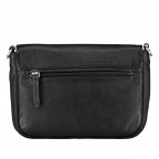 Umhängetasche Nappa, Farbe: schwarz, blau/petrol, beige, weiß, Marke: Hausfelder Manufaktur, Abmessungen in cm: 22x15.5x4.5, Bild 3 von 8