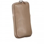 Umhängetasche / Handytasche mit austauschbaren Riemen und Silberfittings, Marke: Hausfelder Manufaktur, Abmessungen in cm: 11x17.5x2, Bild 2 von 6