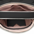 Umhängetasche Weave Emily Silky Leather, Farbe: schwarz, beige, Marke: Les Visionnaires, Abmessungen in cm: 24x16x6.3, Bild 8 von 9