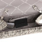 Umhängetasche / Clutch Amalia Black Beige, Farbe: schwarz, Marke: Tamaris, EAN: 4063512106215, Abmessungen in cm: 18x13x5.2, Bild 4 von 5