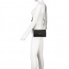 Umhängetasche / Clutch Wallet on Strap mit RFID-Schutz Pearl White, Farbe: beige, Marke: AIGNER, EAN: 4055539552588, Abmessungen in cm: 21.5x13x4, Bild 5 von 6