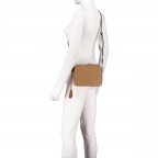 Umhängetasche Liriel Camera Bag Medium Beige, Farbe: cognac, Marke: BOSS, EAN: 4063541103247, Abmessungen in cm: 20x15x6.2, Bild 5 von 6