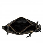 Umhängetasche Finja Crossbody, Farbe: schwarz, cognac, Marke: Flanigan, Abmessungen in cm: 20.5x14x4.5, Bild 8 von 9