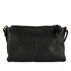 Umhängetasche Finja Crossbody, Farbe: schwarz, cognac, Marke: Flanigan, Abmessungen in cm: 20.5x14x4.5, Bild 3 von 9