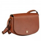 Umhängetasche Epure HYZ-10253, Farbe: schwarz, grau, cognac, weiß, Marke: Longchamp, Abmessungen in cm: 20x13x6, Bild 2 von 6