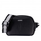 Umhängetasche Bel Crossbody, Farbe: schwarz, grün/oliv, Marke: HUGO, Abmessungen in cm: 20.5x13x6.5, Bild 1 von 6
