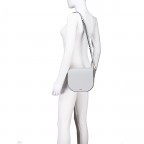 Umhängetasche Alyce Flap Xbody, Farbe: schwarz, grau, beige, Marke: BOSS, Abmessungen in cm: 23x19x9, Bild 4 von 7