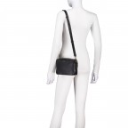 Umhängetasche Alyce Crossbody, Farbe: schwarz, grau, Marke: BOSS, Abmessungen in cm: 21x14x7, Bild 4 von 6
