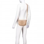 Umhängetasche Saddle Bag S, Farbe: schwarz, beige, Marke: BOSS, Abmessungen in cm: 21x15.5x6.5, Bild 5 von 6
