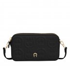 Umhängetasche / Handytasche Diadora, Farbe: schwarz, beige, Marke: AIGNER, Abmessungen in cm: 19x10.5x5, Bild 1 von 5