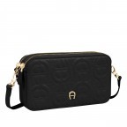 Umhängetasche / Handytasche Diadora, Farbe: schwarz, beige, Marke: AIGNER, Abmessungen in cm: 19x10.5x5, Bild 2 von 5