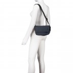 Umhängetasche Cargo CA40, Farbe: schwarz, blau/petrol, taupe/khaki, weiß, Marke: Zwei, Abmessungen in cm: 26x14.5x8, Bild 6 von 8